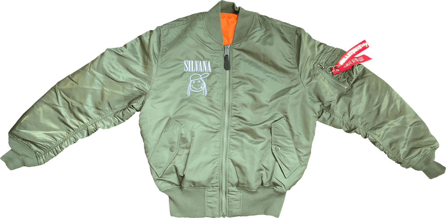 Anti-Smiley Bomber Jacket (Alpha Industries)