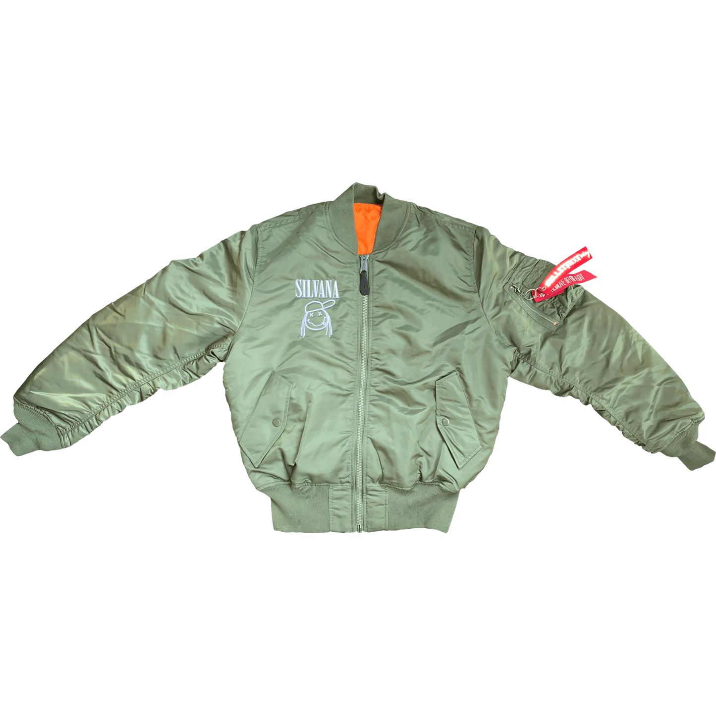 Anti-Smiley Bomber Jacket (Alpha Industries)