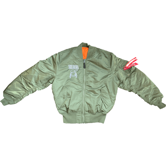 Anti-Smiley Bomber Jacket (Alpha Industries)