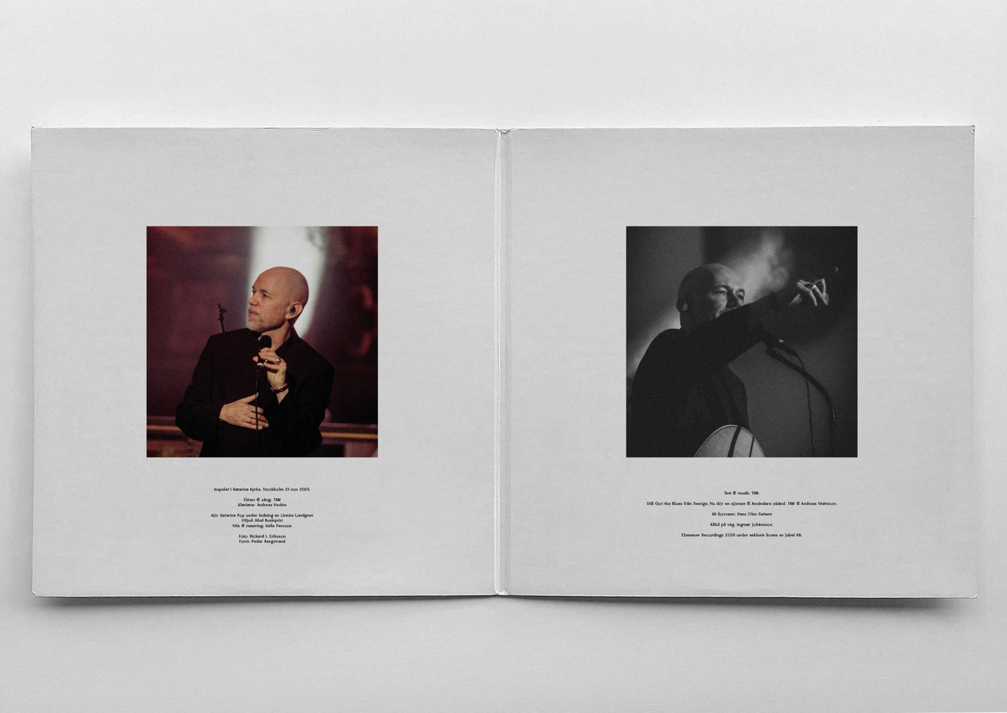 Tomas Andersson Wij - Live från Katarina kyrka (Signerad exklusiv LP)